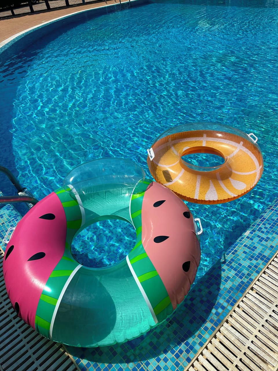 Seasonal outdoor pool