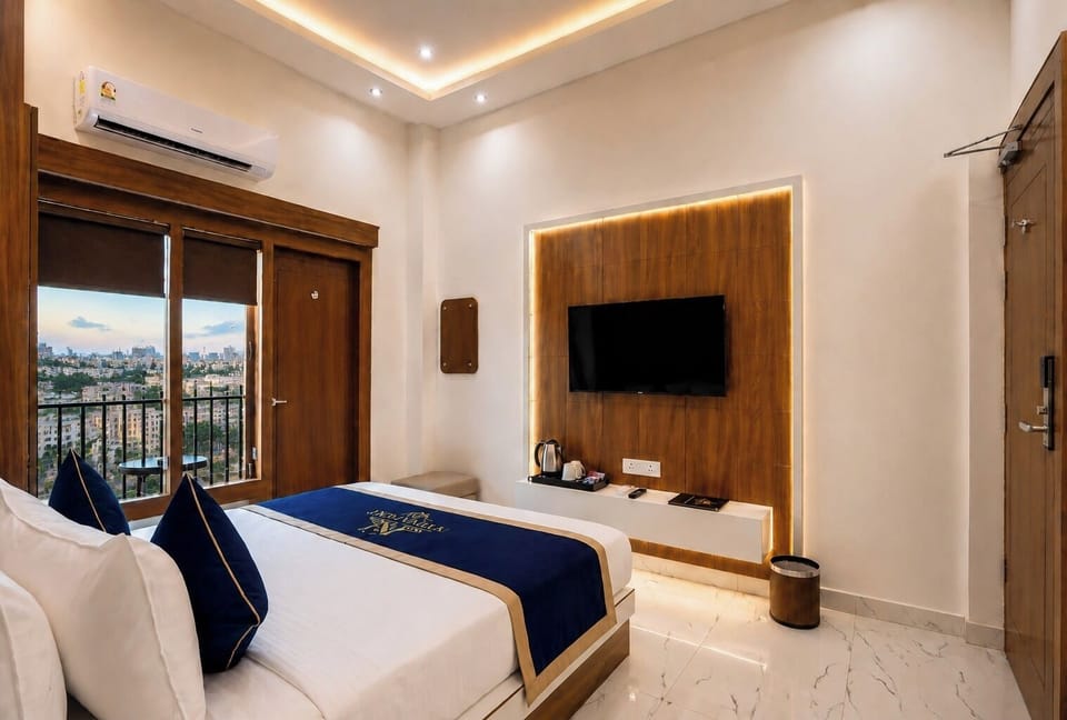 Deluxe Double or Twin Room, City View | City view