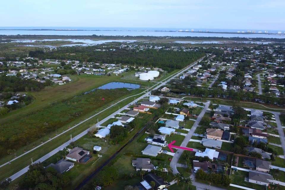 View of house , a close drive to Hutchison Island and ocean