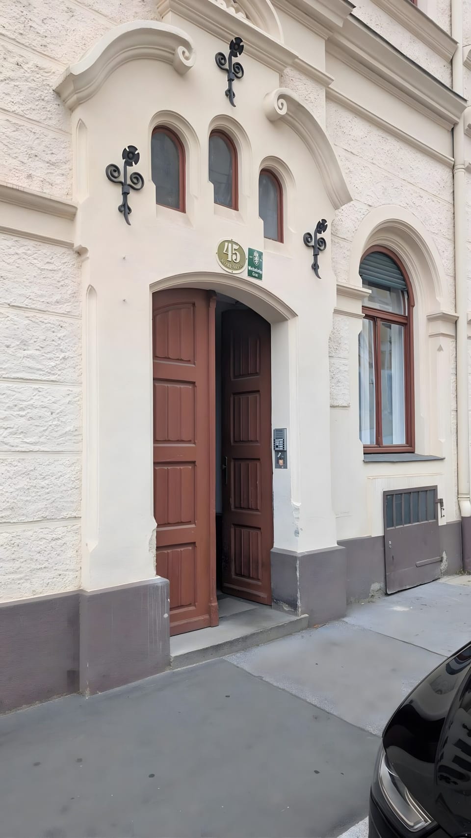 Exterior detail