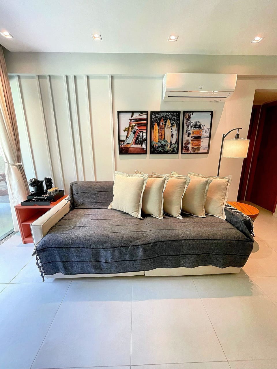 Apartment | Living area | 55-inch Smart TV with digital channels, Netflix, streaming services
