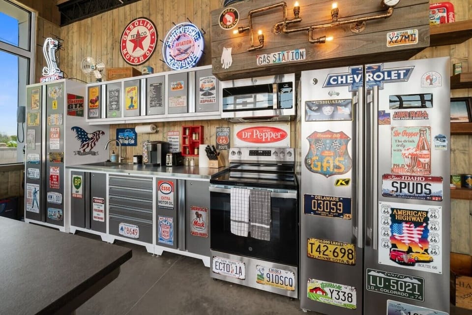 Garage Themed Kitchen!