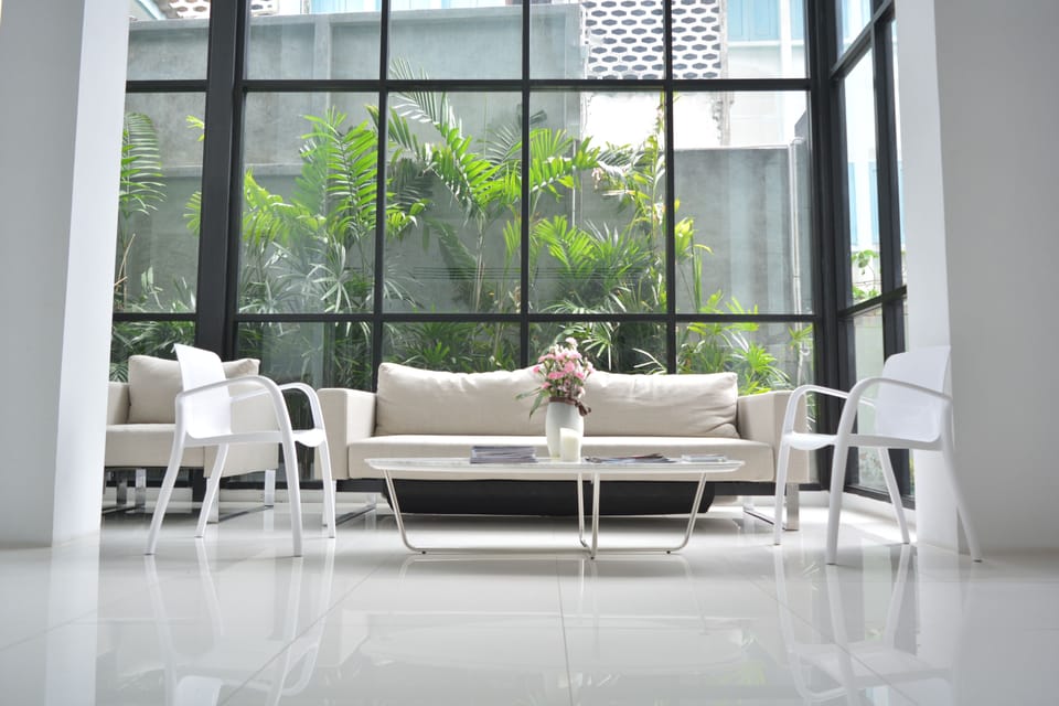 Interior entrance