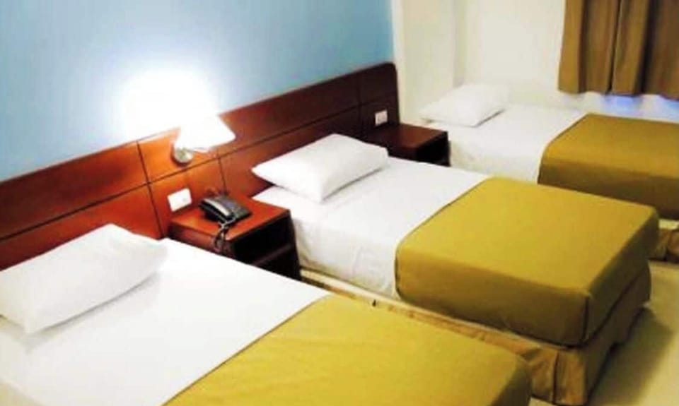 Basic Triple Room, City View | Desk, iron/ironing board (on request), WiFi (free), bed sheets