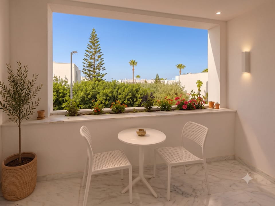 Comfort Apartment, Sea View | Outdoor dining