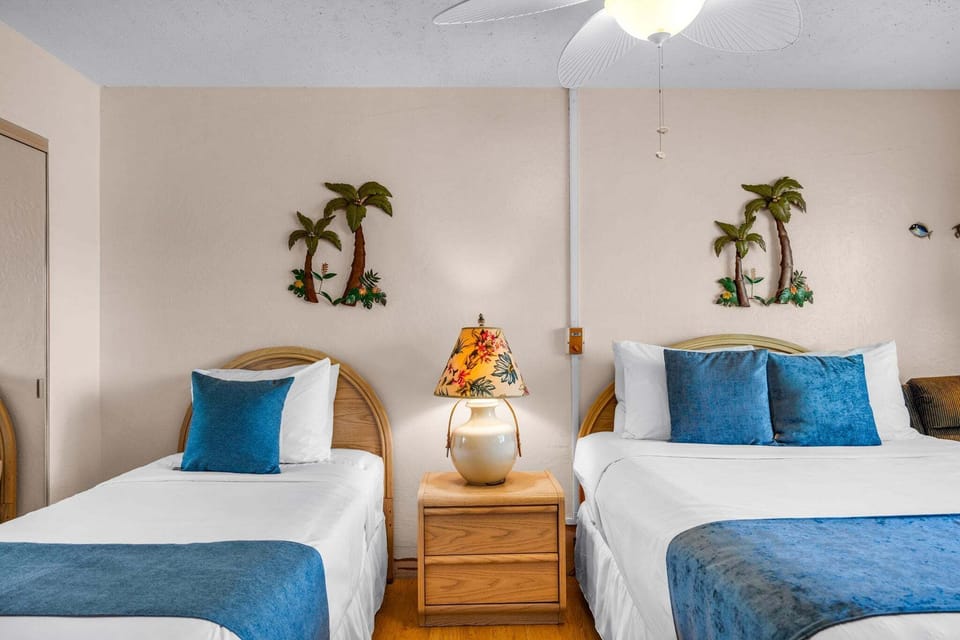 Perfect bedroom setup for children or additional guests.