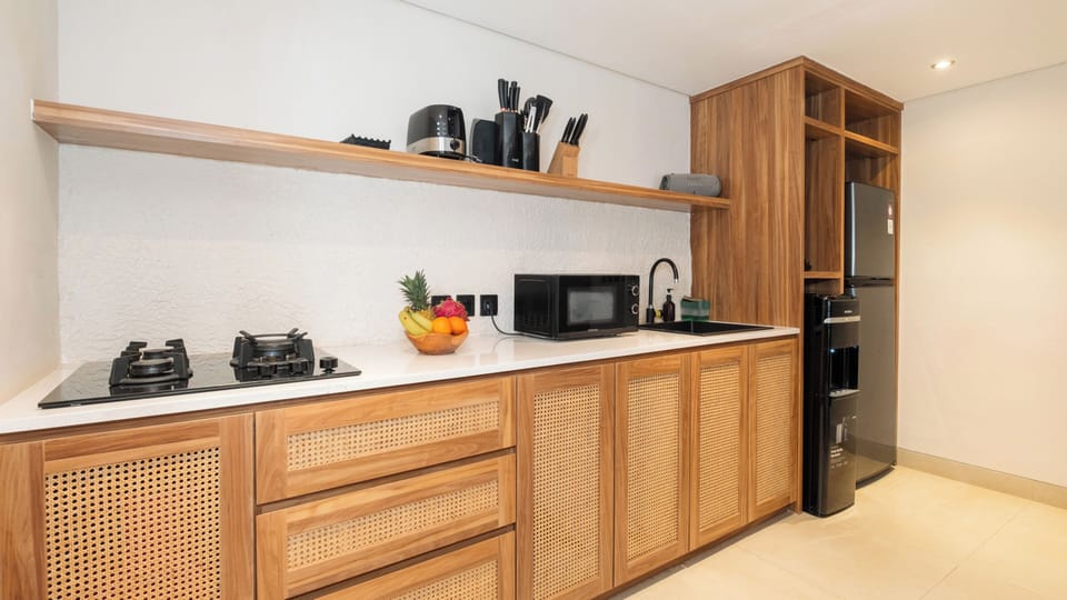 Villa, 6 Bedrooms, Private Pool, Pool View | Private kitchen | Fridge, microwave, stovetop, highchair