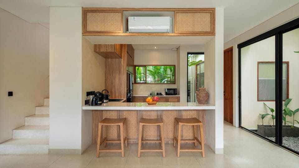 Villa, 6 Bedrooms, Private Pool, Pool View | Private kitchen | Fridge, microwave, stovetop, highchair