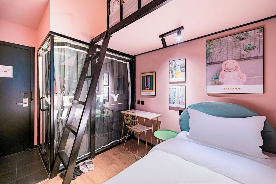 Superior Twin Room, City View | Laptop workspace, blackout drapes, WiFi (free), bed sheets
