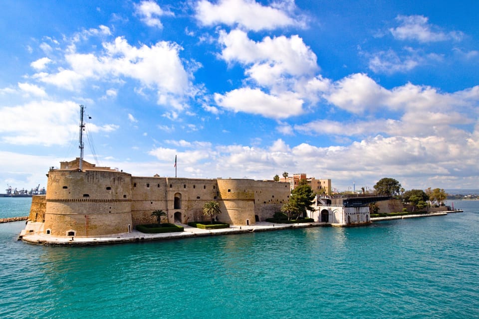 The Aragonese Castle in the city of Taranto