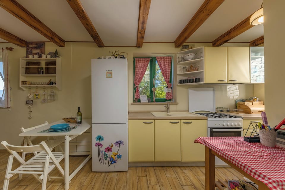 Kitchen and dining area