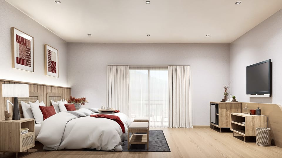 Premier King | Desk, laptop workspace, WiFi (free)