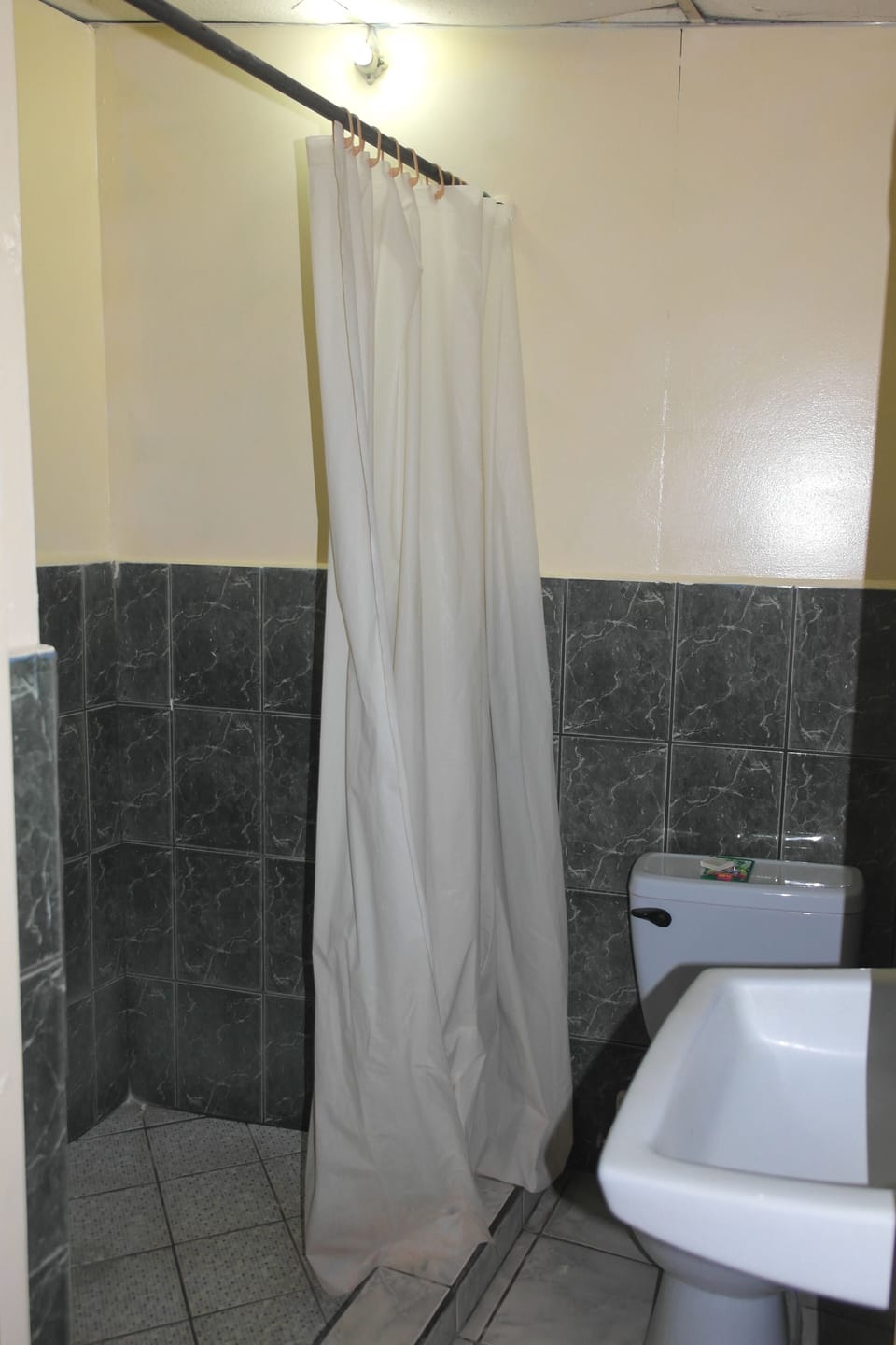 Basic Twin Room, 2 Twin Beds | Bathroom | Shower, free toiletries, towels