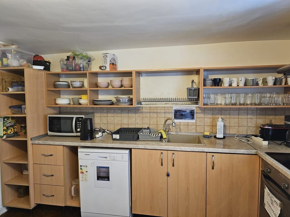 Shared fridge, shared microwave