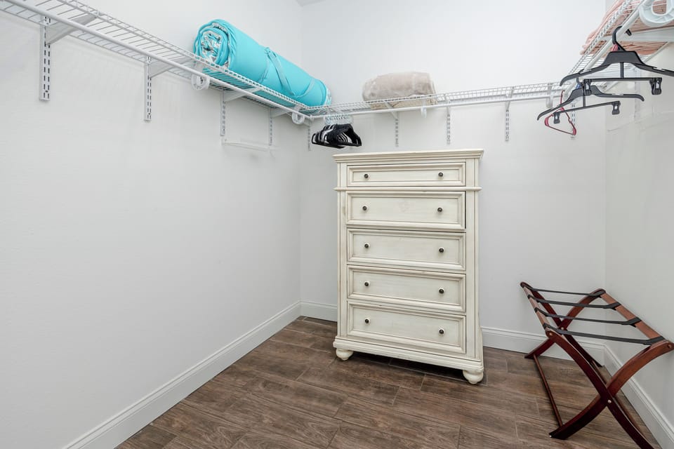 Ample Storage for Unpacking