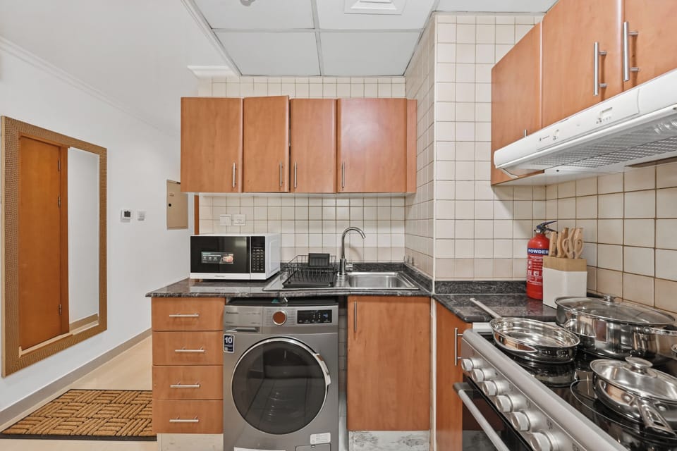 Apartment, Balcony | Private kitchen