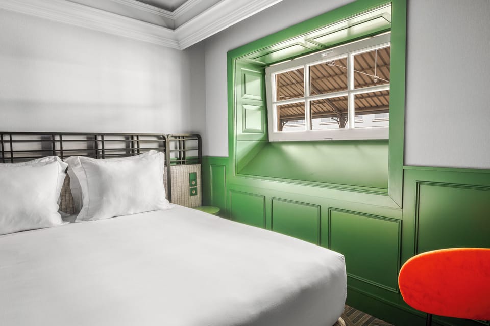 Standard Double Room | In-room safe, desk, laptop workspace, blackout drapes