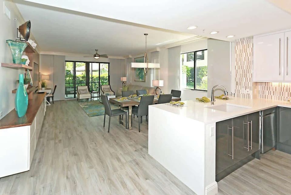 The Waterfall White Quartz is one of the many fabulous features