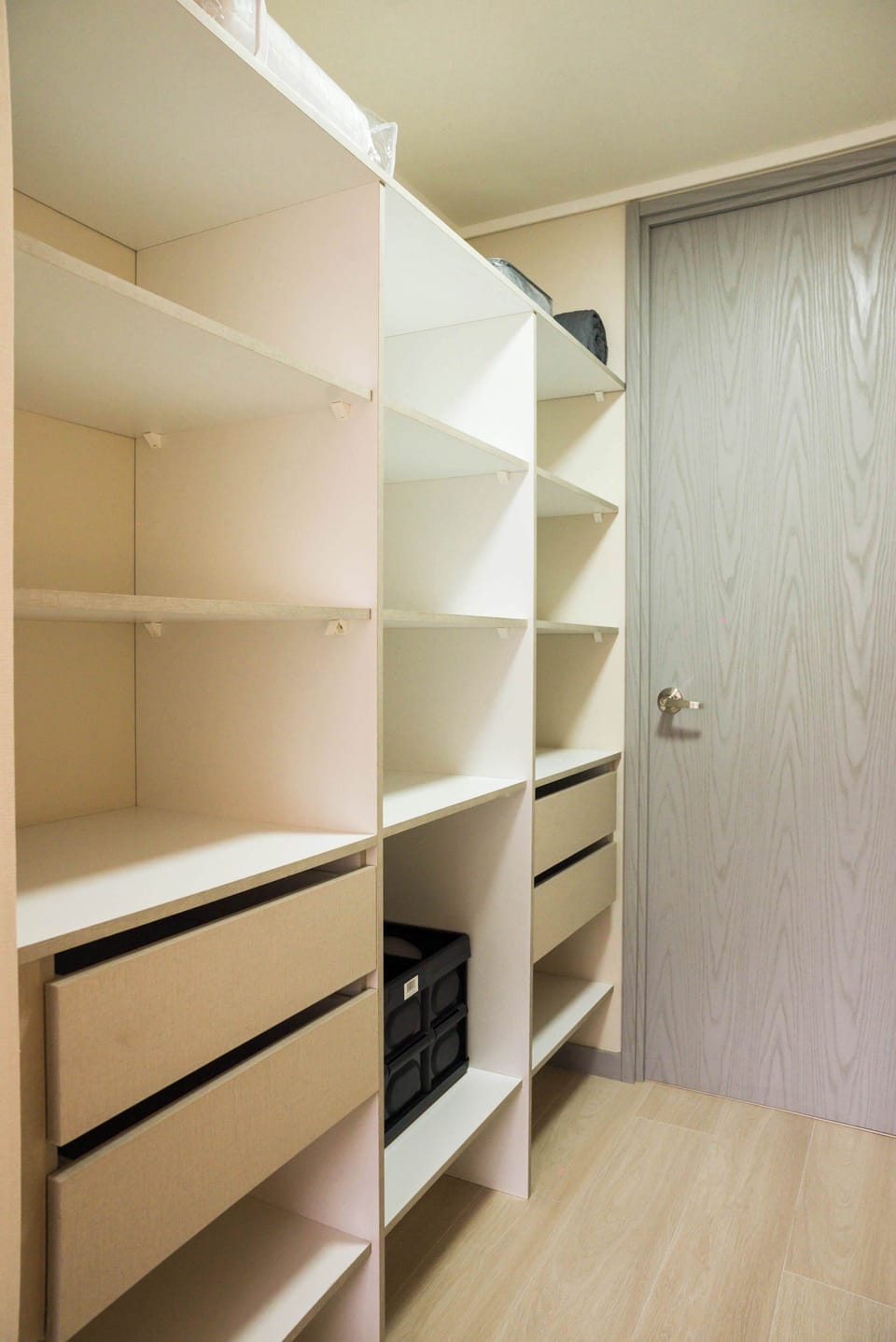 Spacious and organized closet space to keep your belongings tidy during your stay.