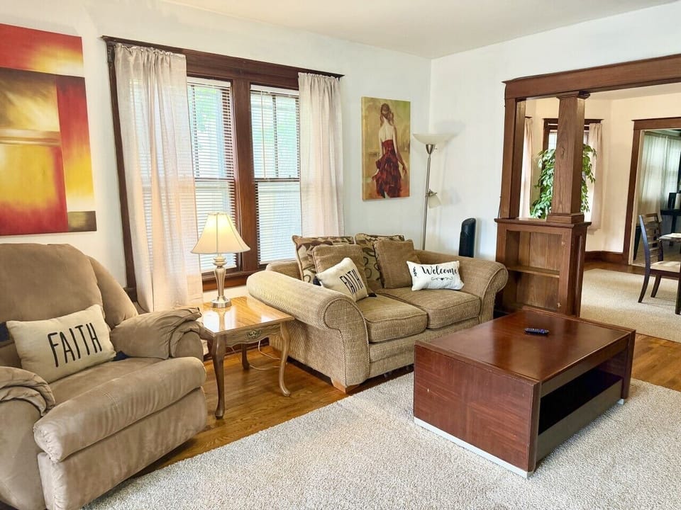 Embrace the soothing comfort of home as you unwind and refresh at the end of your day.
