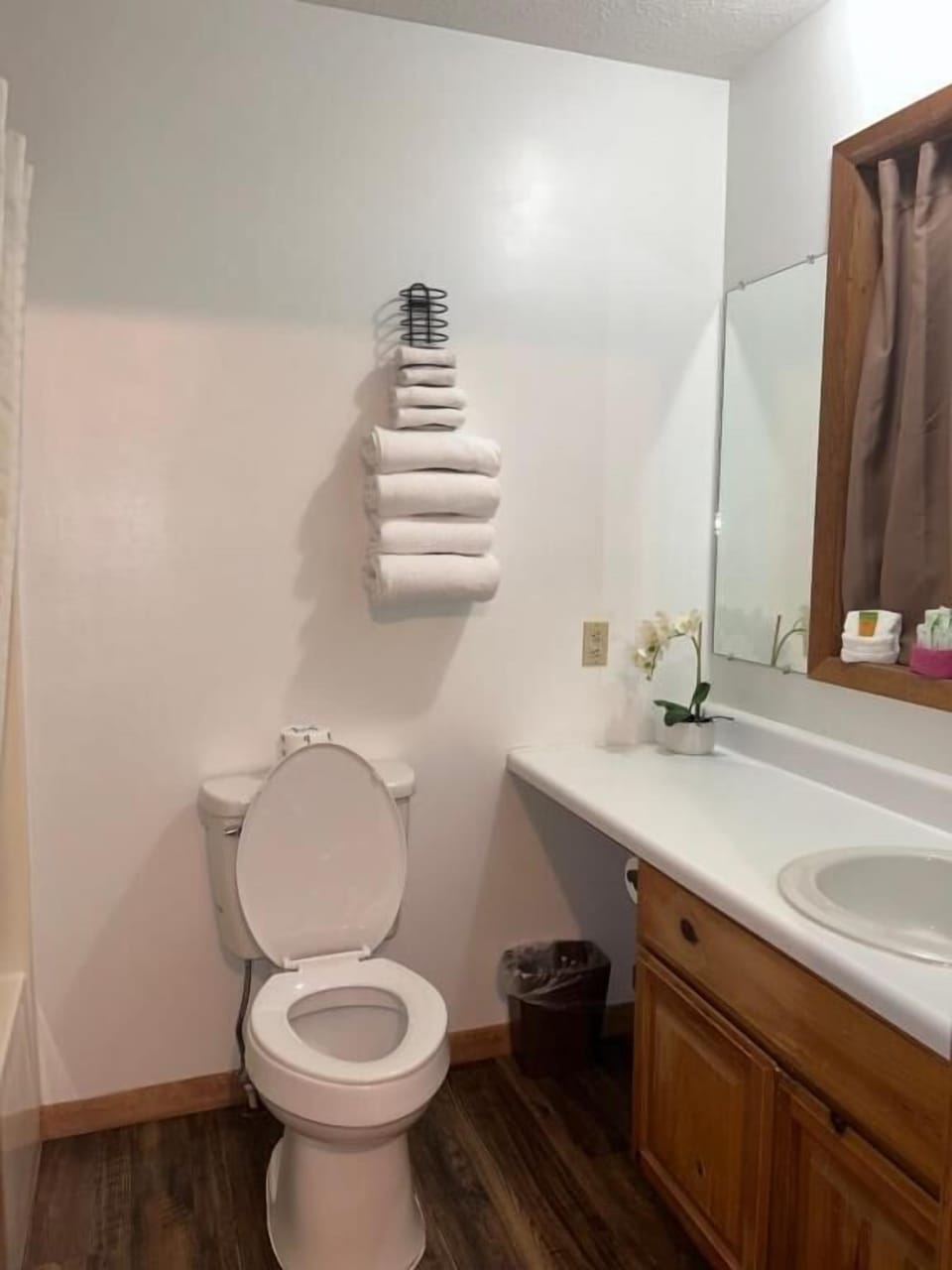 Standard Room, 2 Queen Beds | Bathroom | Combined shower/tub, towels, soap, shampoo