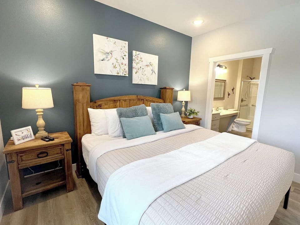 Main floor #2 king bedroom with private bath