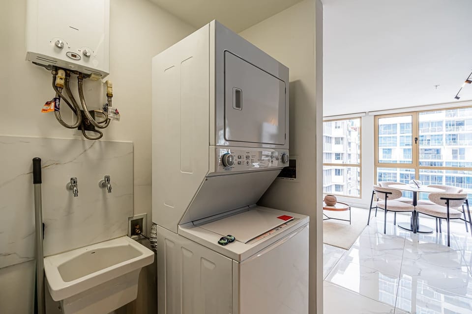 In-unit washer and dryer