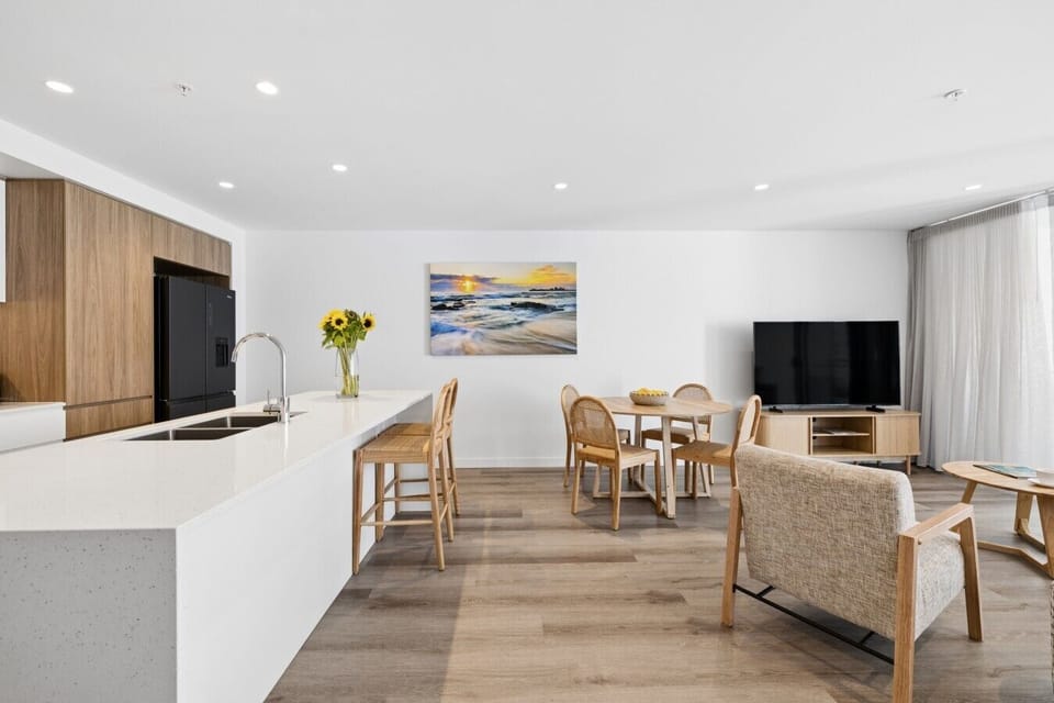 Living space with Smart TV