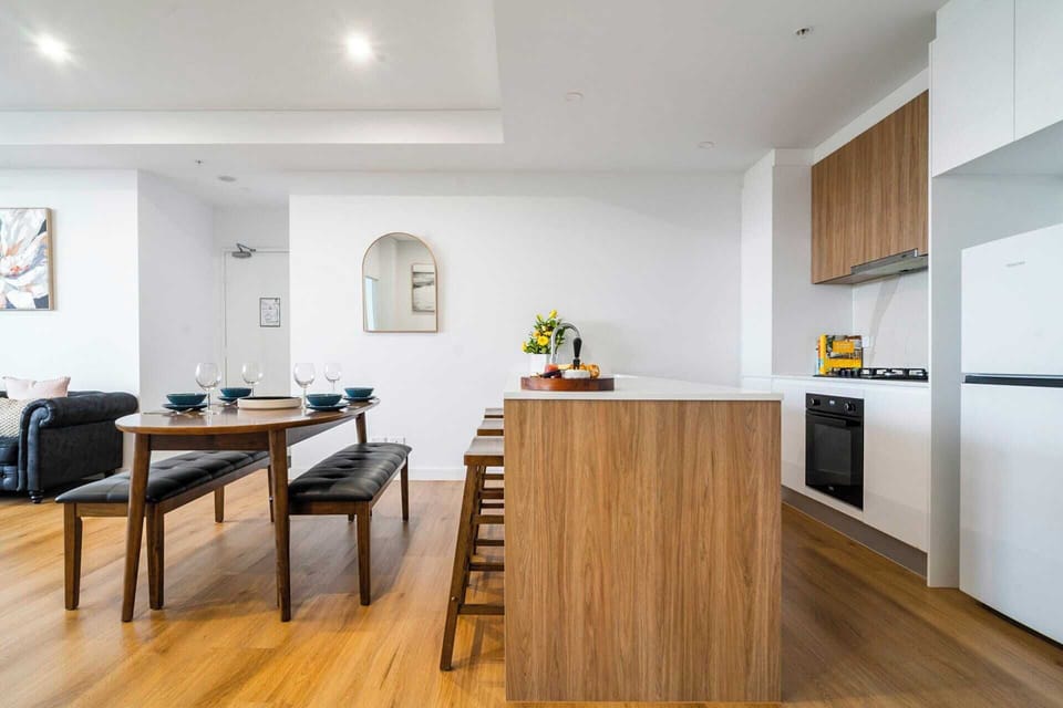Apartment, 2 Bedrooms, Balcony, City View | Private kitchen