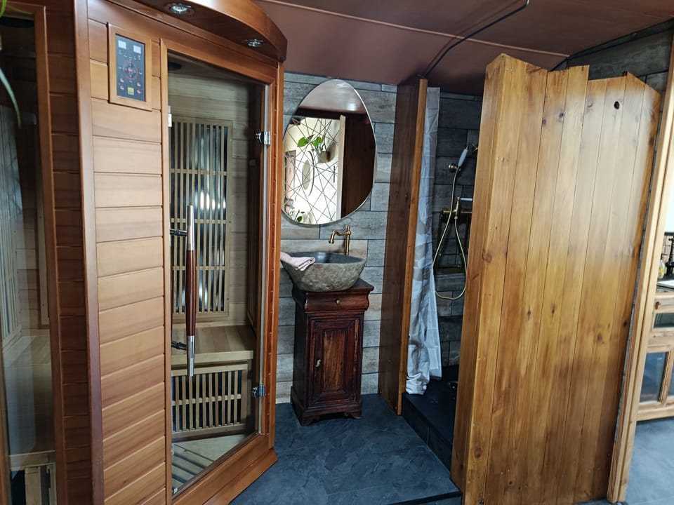 Douche cabane et sauna