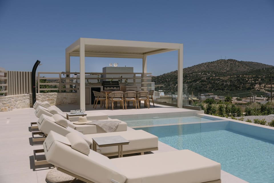 Authentic Crete meets contemporary family luxury in your private retreat.
