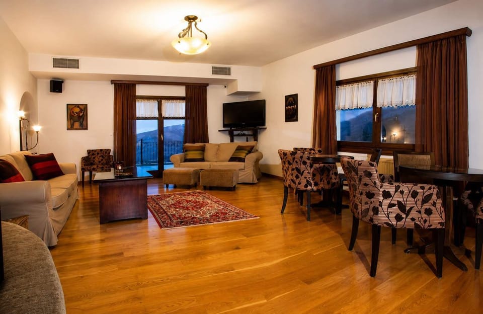 Entrance View of the Hotel - Common Living room area