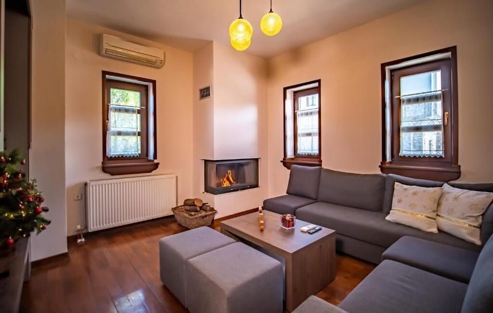 Bright Living Room with Comfortable Seating Area