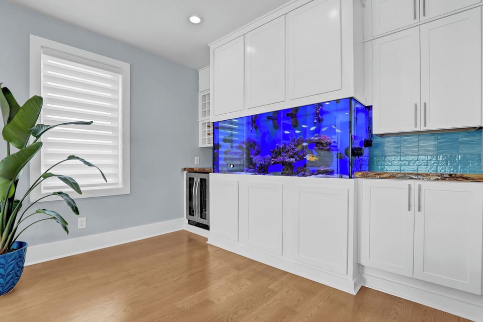 Aquarium in 3rd Floor Living Room