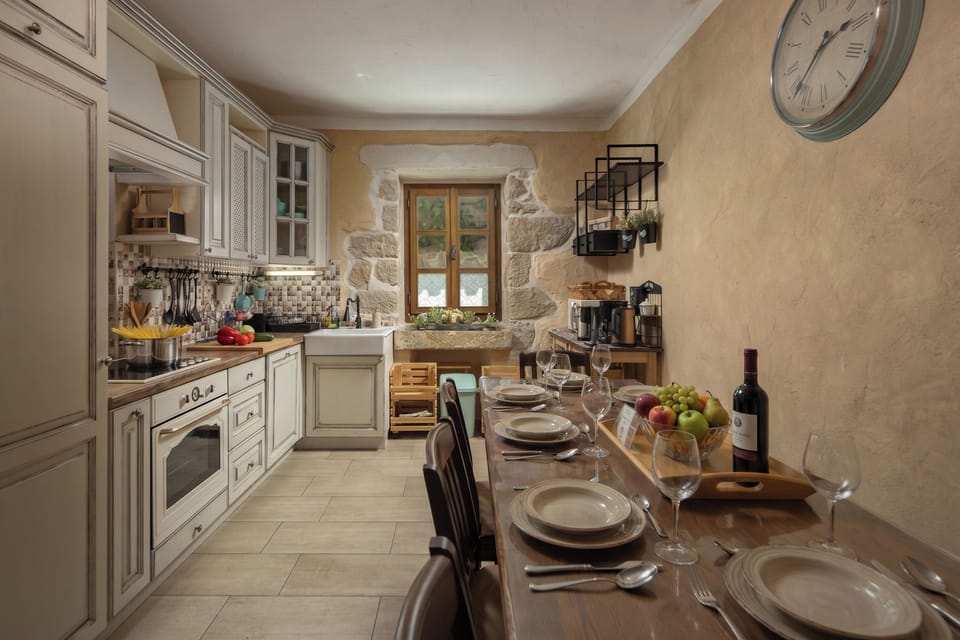 Family Villa, 4 Bedrooms, Microwave (Villa Dalmatia | Luxury Stone Villa) | Private kitchen