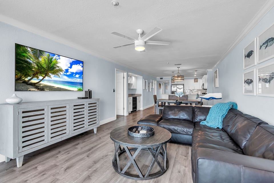 Living Room with Smart TV