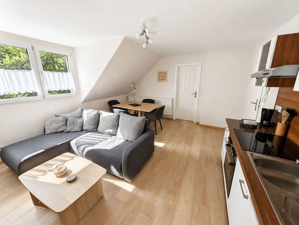 Standard Apartment, 2 Bedrooms, 2 Bathrooms, Garden View | Living area | 32-inch Smart TV with satellite channels