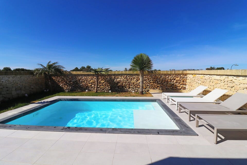 Blue, Swimming Pool, Composite Material, Resort, Outdoor Furniture, Tile, Hotel, Design, Villa, Eco Hotel