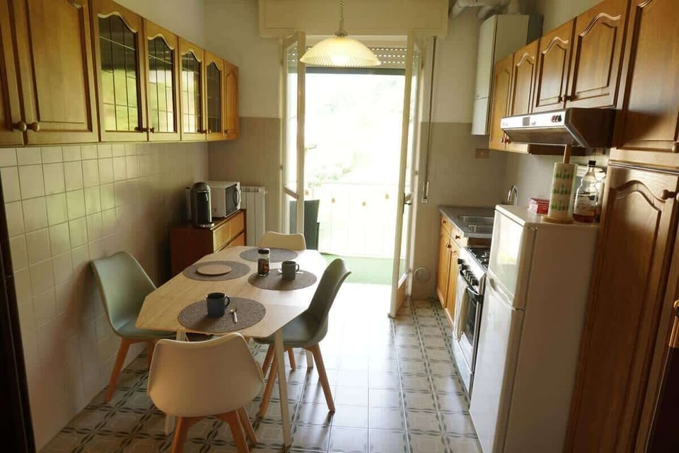 Separate kitchen, fully equipped with everything you need to prepare your meals comfortably at home.