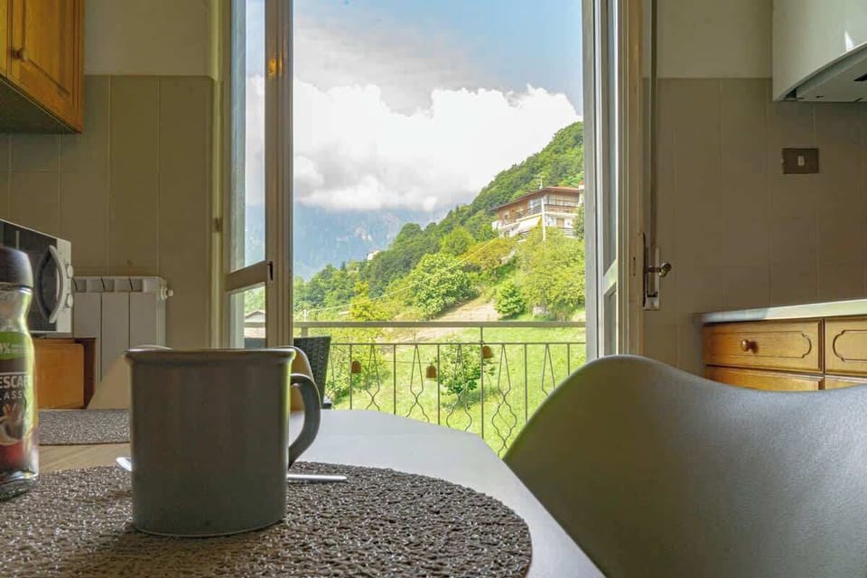 A stunning mountain view right from your windows — enjoy your meals while gazing out over the peaceful alpine landscape.