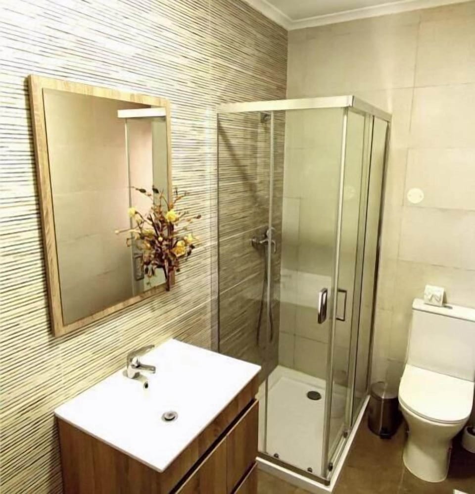 Free toiletries, hair dryer (on request), towels, soap