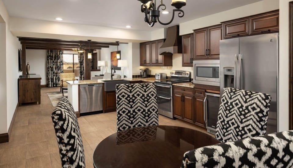 Cook in style! This fully equipped kitchen features modern appliances and chic dining space for memorable meals.