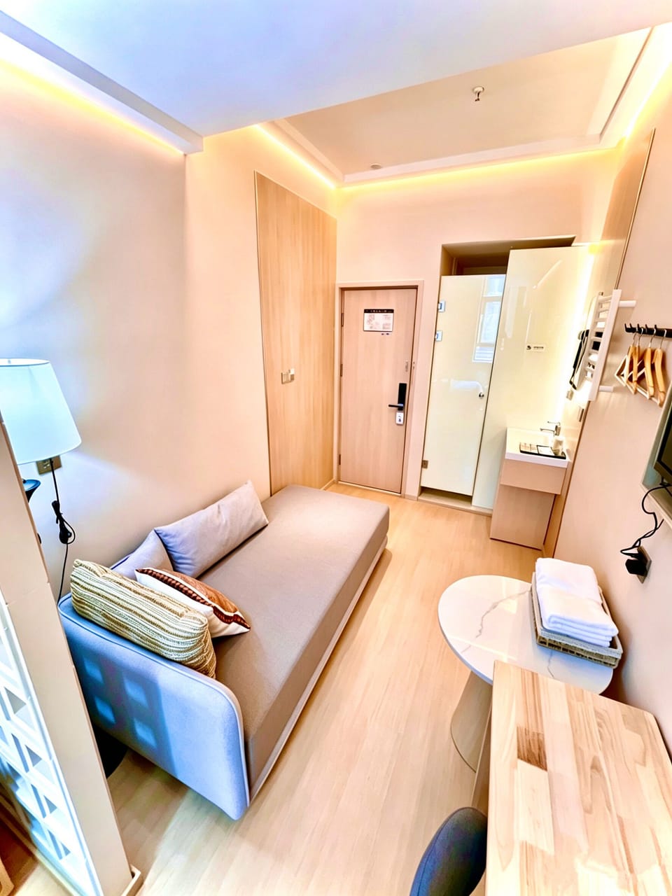 Comfort Triple Room, City View | Living area | Printers