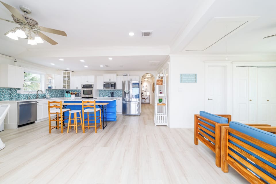 Interior view from the front entry.