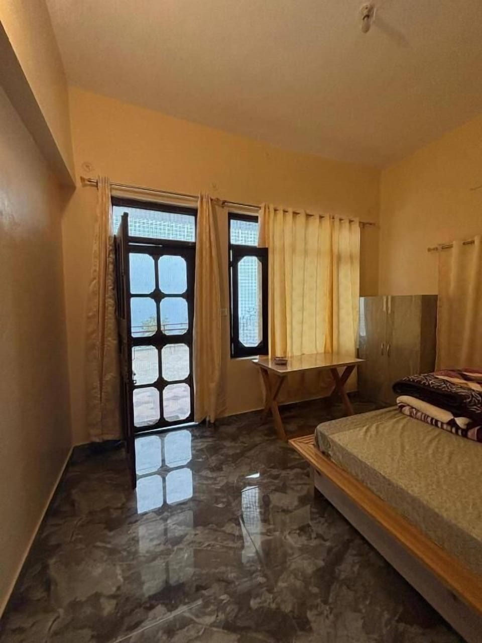 Deluxe Double Room, Balcony, Mountain View | Memory foam beds, desk, laptop workspace, blackout drapes