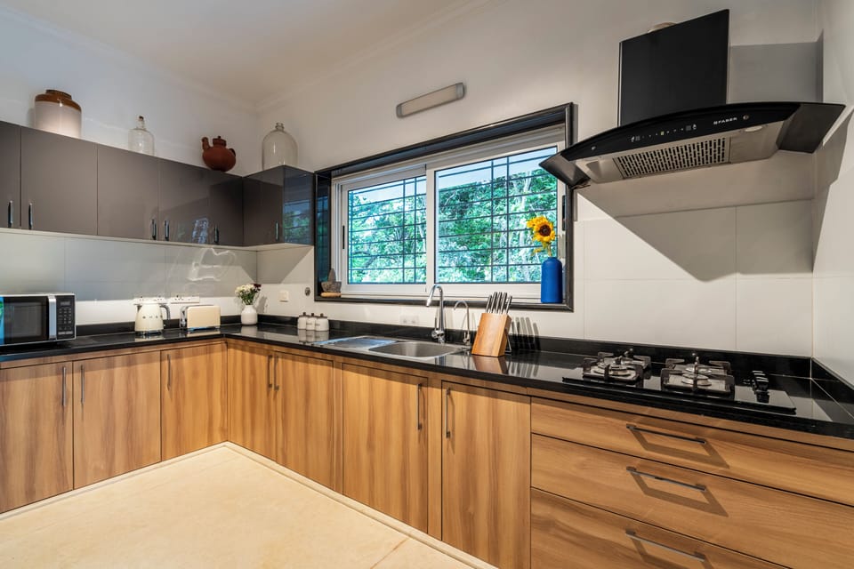 Comfort Villa, 3 Bedrooms, Private Pool, Garden View | Private kitchen