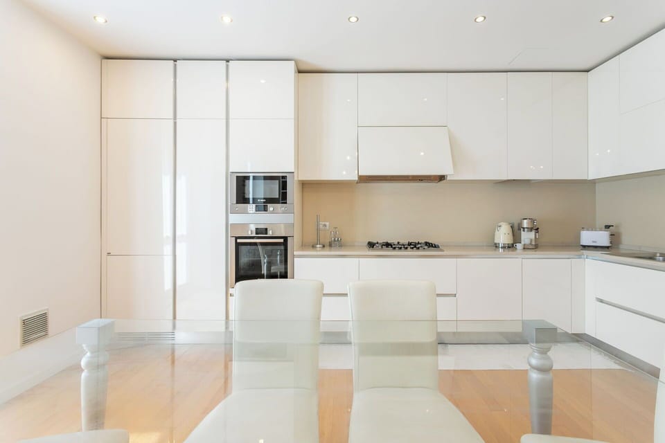Kitchen, Living Room