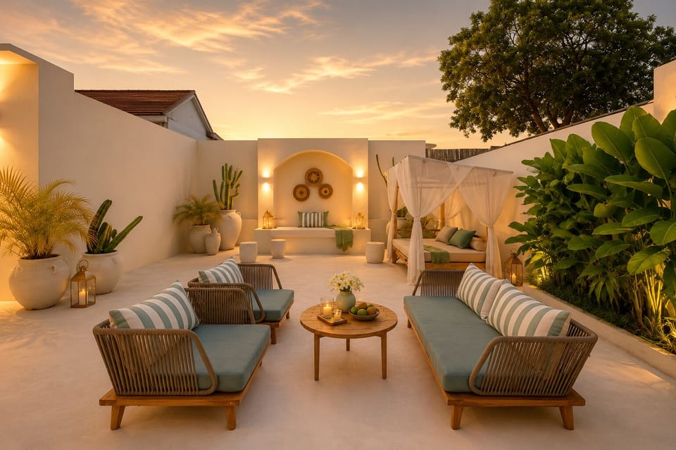 Signature Villa, Patio, Courtyard View | BBQ/picnic area