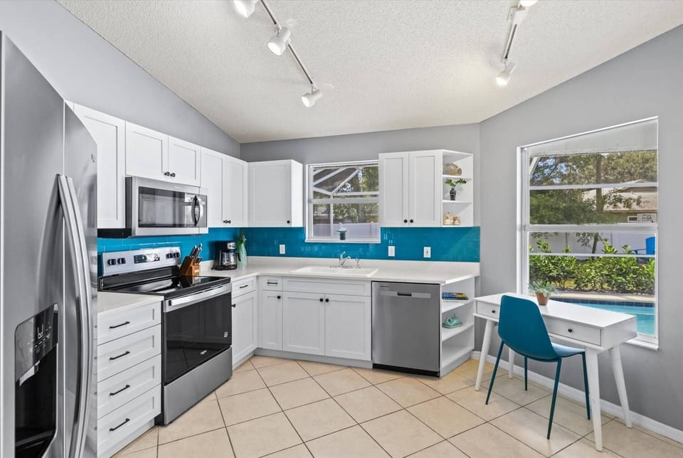 Spacious kitchen
