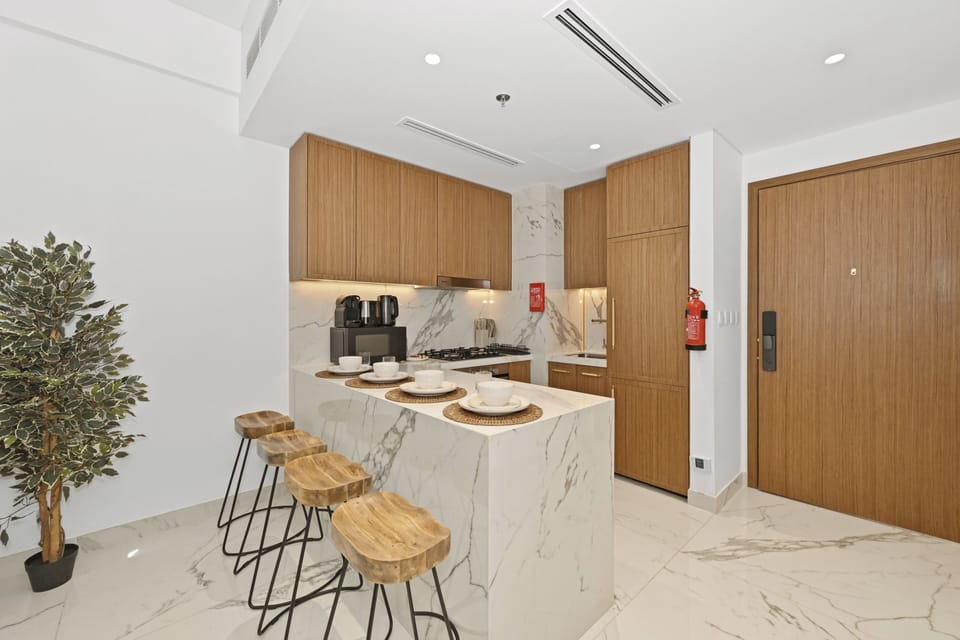 Apartment, Balcony | Private kitchen